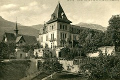 Sierre. Hôtel Bellevue et sa chapelle