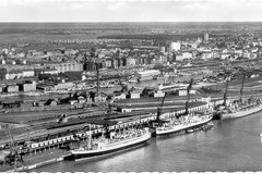 Einschiffungshafen, Bremerhaven, 1950er Jahre