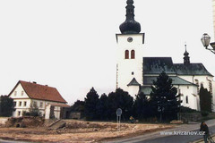 Křižanov. Benešovo námešti. Kostel sv. Václava