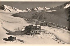 Vernagt-Hütte mit Vernagt-Gletscher, Ötztal