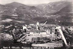 Serra Sant'Abbondio, Panorama visto dal Monte Croce
