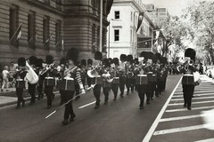 Marching band parade in Ottawa