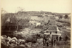 Le viaduc de Coton-Rouge en construction