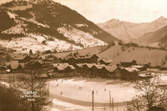 Gstaad. Le Patinage Skating