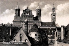 Rathaus, Perlachturm, St. Maria Stern
