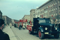 Demonstration am 1. Mai in Stalinstadt
