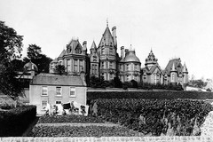 Dundee, Broughty Ferry, Camphill Road, Carbet Castle. General view from South