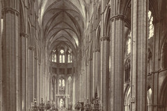 Bourges Cathedral. Nave (Interior)