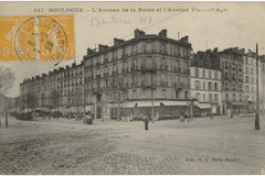 L'Avenue de la Reine et L'Avenue Victor-Hugo