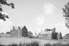 View of the old Lochmaben Primary School from the Annan road