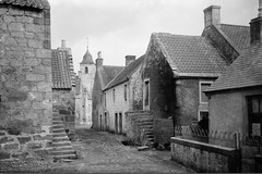View of Culross, Main Street looking towards tolbooth