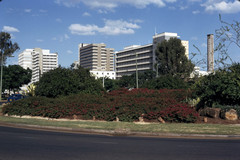 Nairobi. New center, commercial buildings