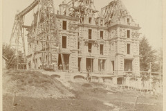 Versoix, château Bartholoni en construction