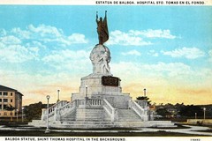 Ciudad de Panama. Estatua de Vaque Núñez de Balboa