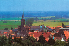 Soultz-Haut-Rhin. Panorama de la ville