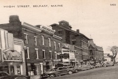 High Street in Belfast Maine