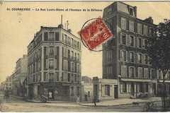 La rue Louis-Blanc et l'Avenue de la Défense