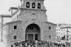 Cangas de Onis, Inauguracion de la nueva iglesia de Santa Marina