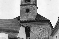 Chožov, kostel sv. Michala, kostel před demolicí