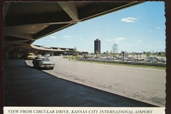 View From Circular Drive Kansas City International Airport