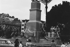 Il monumento a Cristoforo Colombo. Rapallo