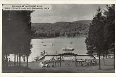 Kee-Wah-Ke Lakefront Area - Girls' Council Ring and Swimming Dock - Wingdale, NY