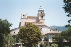 Iglesia de la cartuja de Valldemosa