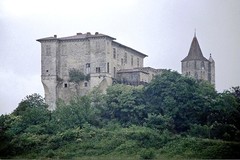 Lavardens. Château des Comtes d'Armagnac Eglise Saint-Michel
