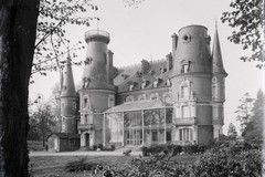 Château de Fréfossé dit aussi du Tilleul : façade arrière
