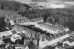 Château de Villers-Cotterêts. Vue aérienne
