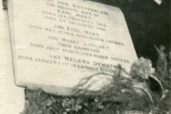 Jenny von Westphalen grave