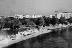 City embankment and construction of the hotel 