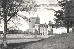 Château Riz-Chauveron. une façade