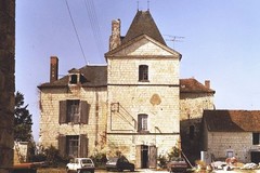 Château de Chargé : Façade est, vue générale
