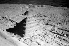 Aerial view of the step pyramid