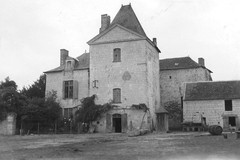 Château de Chargé : Ensemble est, vue générale