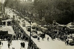 Victory in Europe Day, 8 May 1945, the War Memorial