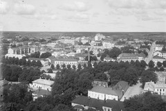 Turku Vartiovuorenmäeltä, oikealla Brahenkatu