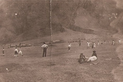 Football match at Tristan da Cugna