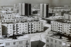 Pohled na domy obvodu Ostrava-Jih