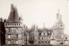 Château de Maintenon, vue générale de la façade sud
