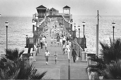 Oceanside's popular pier