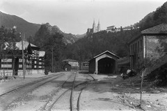 Estación del tranvía Arriondas - Covadonga en Repelao