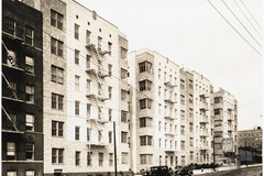 1175 and 1185 Morris Avenue. Apartment buildings