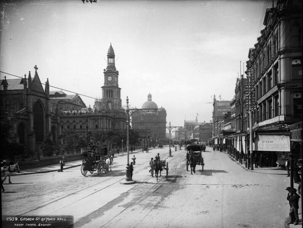 George Street at Town Hall