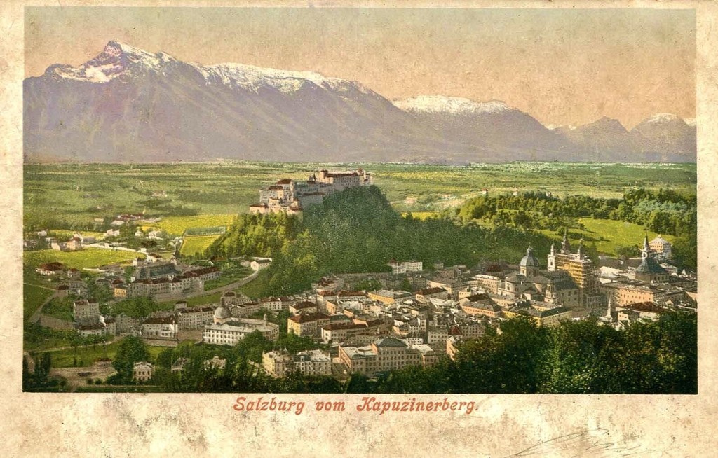 Salzburg vom Kapuzinerberg
