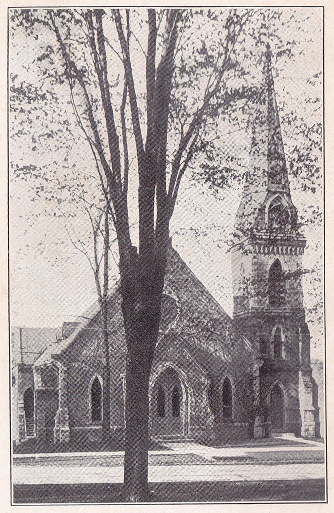 Photograph of St. James’ used as a frontispiece in Minnie Evans’ book