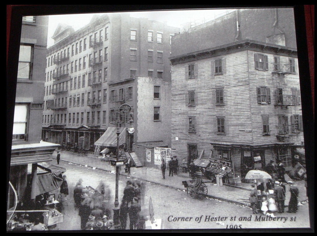 Corner of Hester Street and Mulberry Street