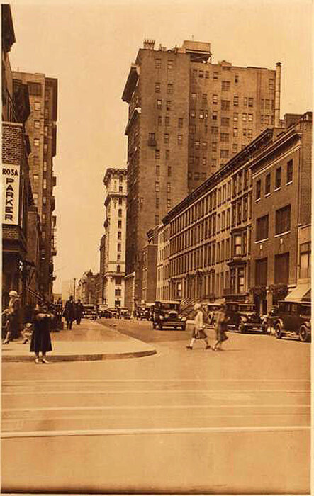 61st Street, west from Lexington Ave., showing mainly the north side.
