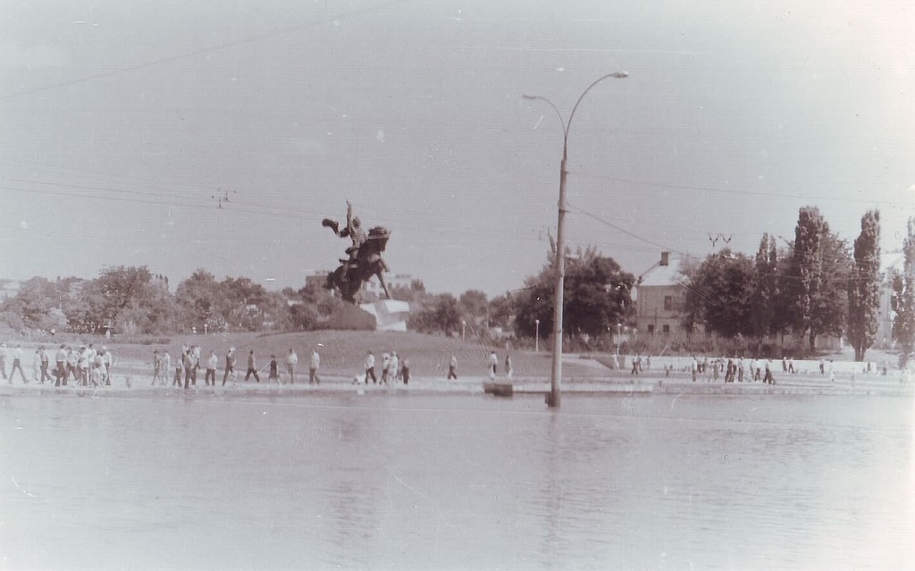 Flooding in Central Square